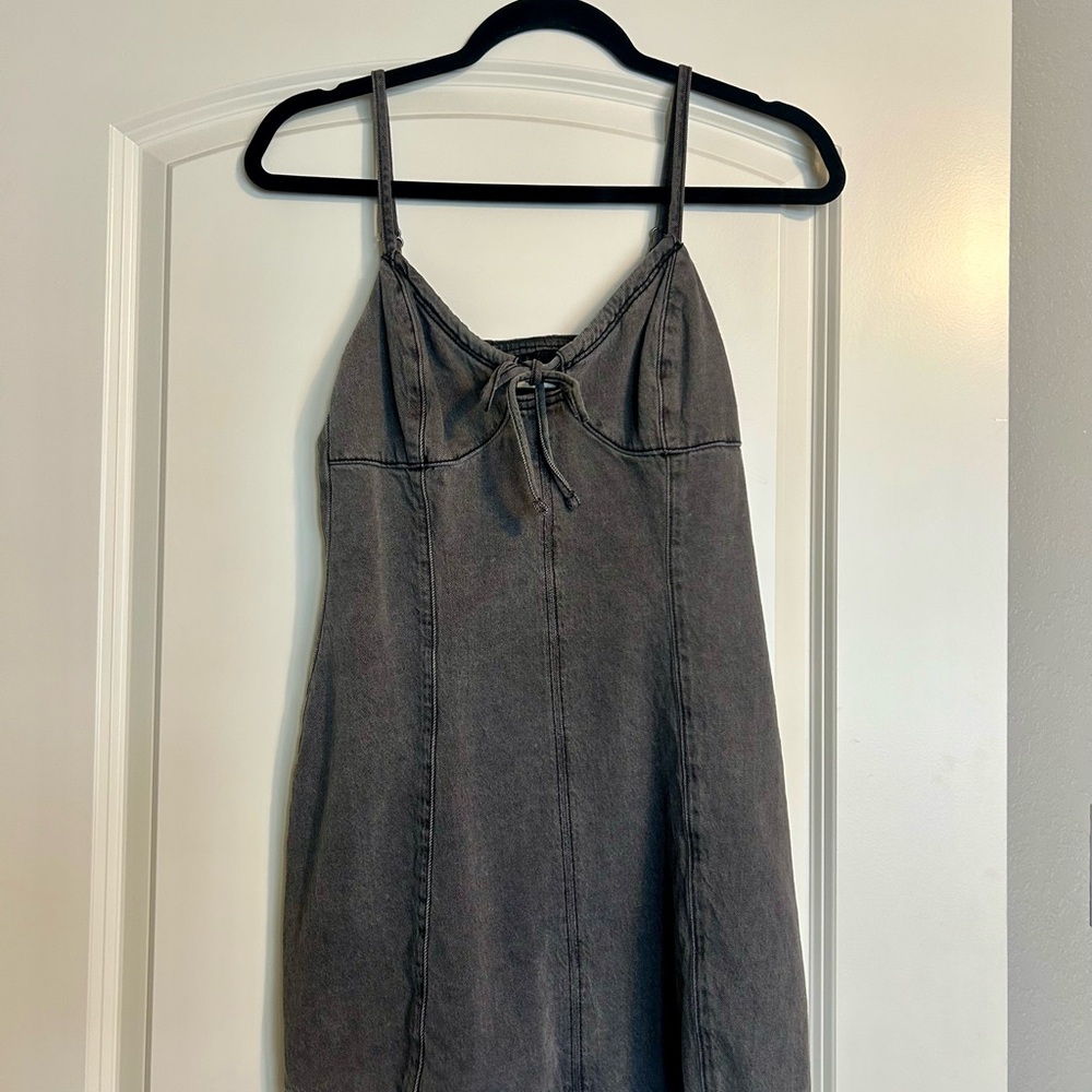 Hollister Charcoal Mini Dress